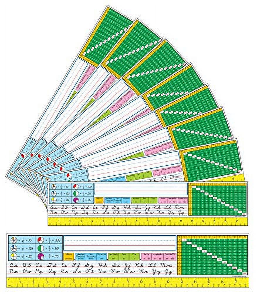 Carson Dellosa Modern Cursive Desk Name Tags Classroom, Name Plates for