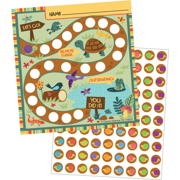 Carson Dellosa Nature Explorers Mini Incentive Charts (660 pieces)