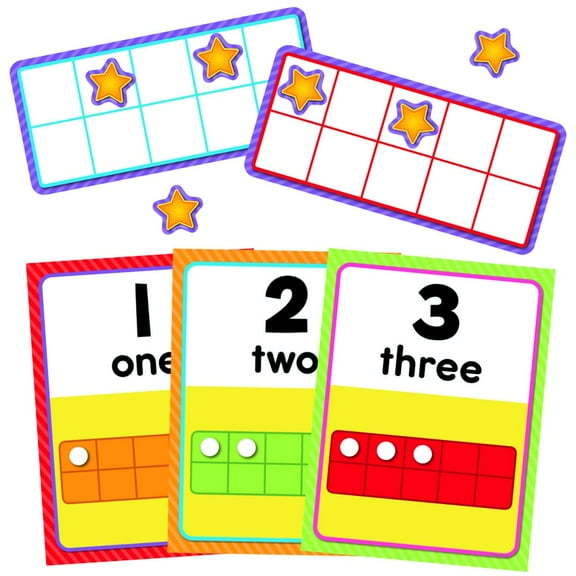 Carson Dellosa Numbers 0-20 Bulletin Board Set Grade PK-1 (43 pieces)