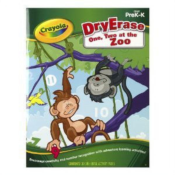 Carson Dellosa One Two At The Zoo Activity Book - Walmart.com