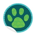thumbnail image 1 of Carson Dellosa Paw Print 5" Floor Decals Sticker Pack (10 pieces) Grade P-12, 1 of 4