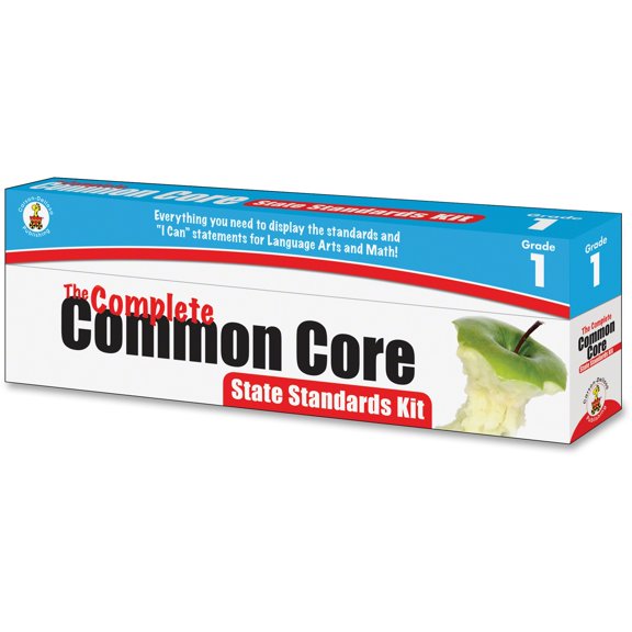 Carson-Dellosa Publishing Common Core State Standard Pocket Chart Cards, Language Arts & Math, Grade 1