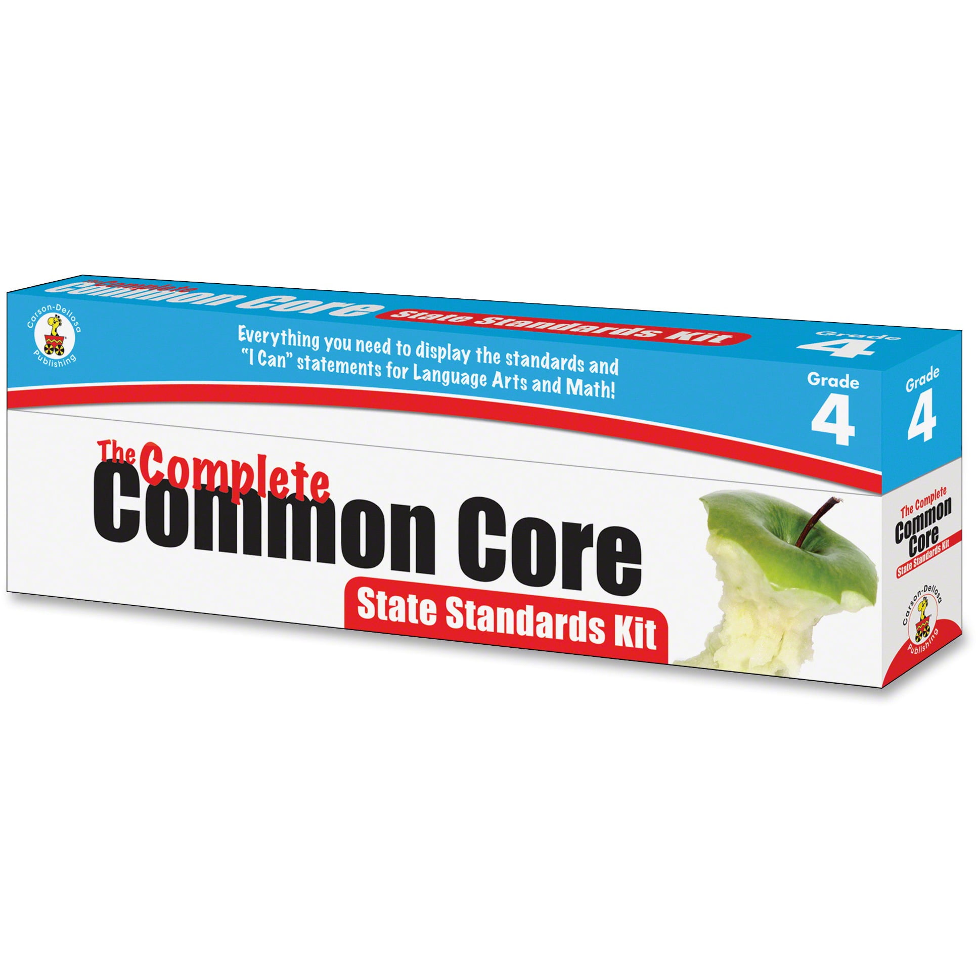 Carson-Dellosa Publishing Common Core State Standard Pocket Chart Cards, Language Arts & Math, Grade 4