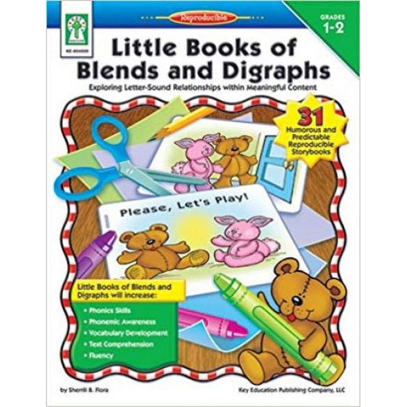 Carson-Dellosa Publishing Little Books of Blends and Digraphs [Paperback] by