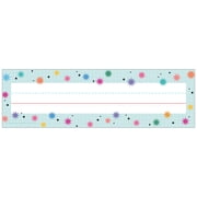 Carson Dellosa Retro Remix Name Plates 36 desk nameplates