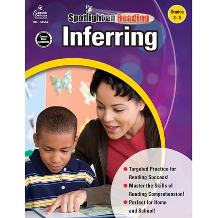 Carson Dellosa Spotlight on Reading Inferring Resource Book Grade 3-4 (48 pages)