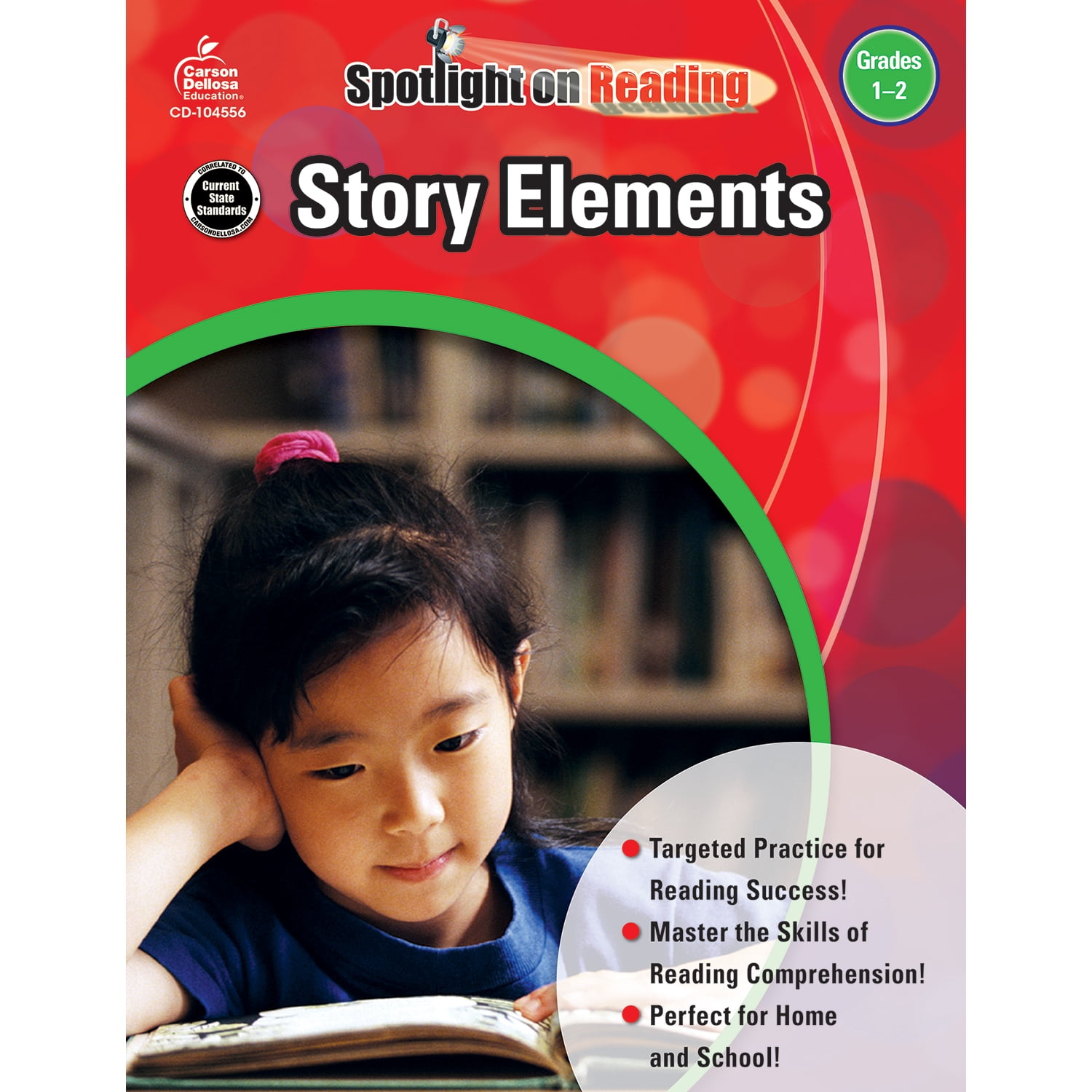 Carson Dellosa Spotlight on Reading Story Elements Resource Book Grade ...