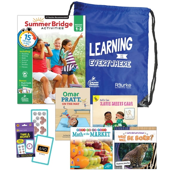 Carson-Dellosa Summer Bridge Essentials Backpack, Grades 1 to 2