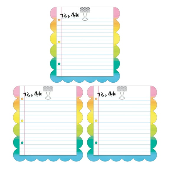 Carson Dellosa Take Note Value Pack Notepad Set