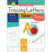 Carson Dellosa Trace with Me Tracing Letters Tablet Activity Pad