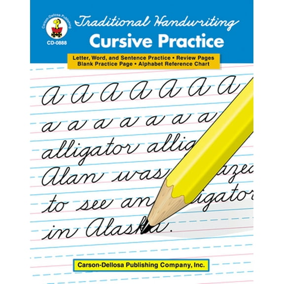 Pre-Owned Traditional Handwriting: Cursive Practice, Grades 2 - 5 (Paperback) 0887245269 9780887245268