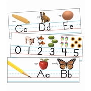 Carson Dellosa Traditional Manuscript Alphabet with Photographs Bulletin Board Set