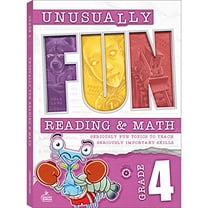 Pre-Owned Unusually Fun Reading & Math Workbook, Grade 4: Seriously Fun Topics to Teach Seriously Important Skills (Paperback) 1483867137 9781483867137