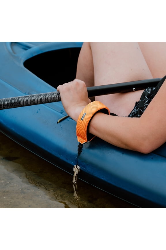 Floating Wrist Strap, Coral Neoprene Foam-Core Water Sports Accessories Wrist Strap For Keys or Valuables