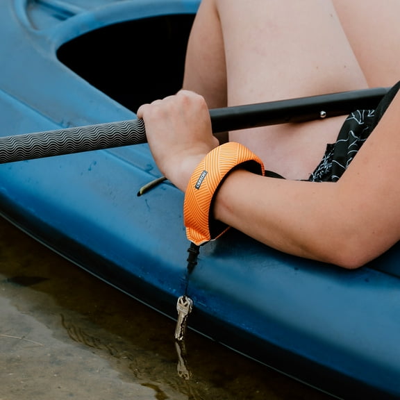 Carson Floating Wrist Strap, Coral Neoprene Foam-Core Water Sports Accessories Wrist Strap For Keys or Valuables