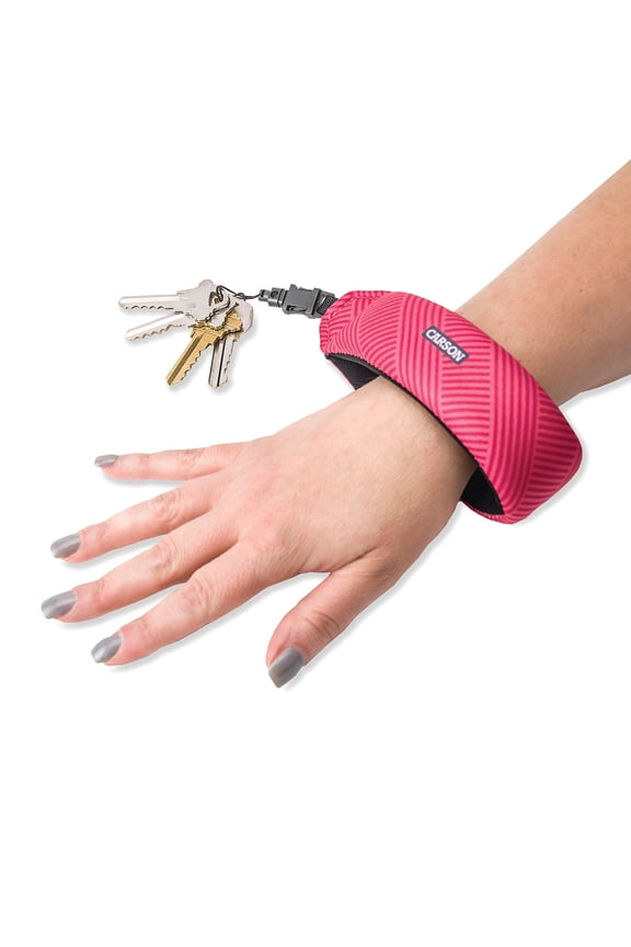 Floating Wrist Strap, Crimson Neoprene Foam-Core Water Sports Accessories Wrist Strap For Keys or Valuables