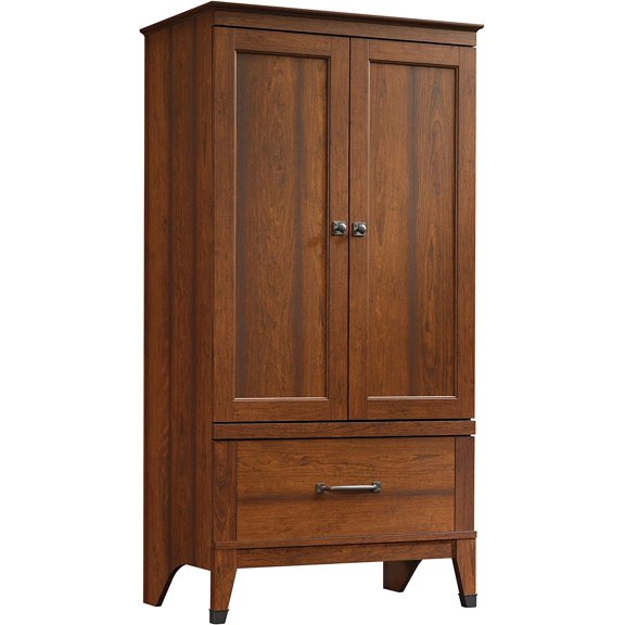 Carson Forge Armoire, Washington Cherry finish