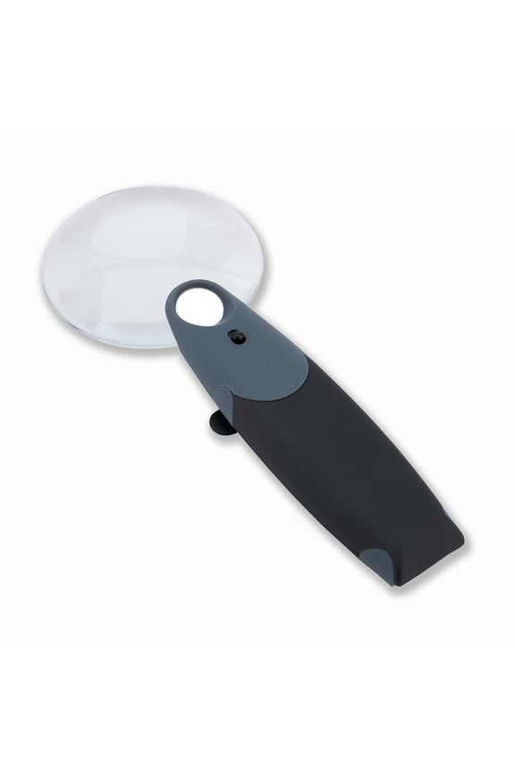 2.5x FreeHand 3.5" Acrylic Lens Rimless LED Lighted Magnifier with 5.5x Spot (FH-25)