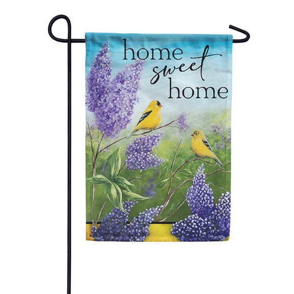 Carson Garden Flag - Garden Goldfinch