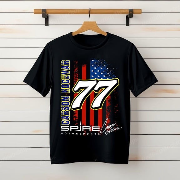 Carson Hocevar 2025 NASCAR Sweatshirt, Carson Hocevar Shirt,Black Color,Size L
