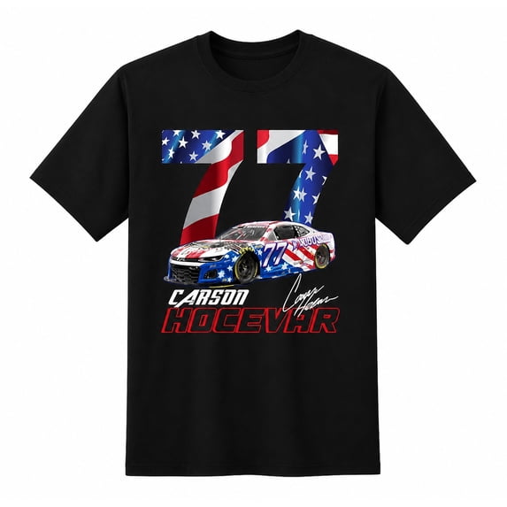 Carson Hocevar 77 NASCAR-Racing Fan T-Shirt