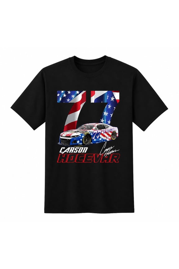 Carson Hocevar 77 NASCAR-Racing Fan T-Shirt