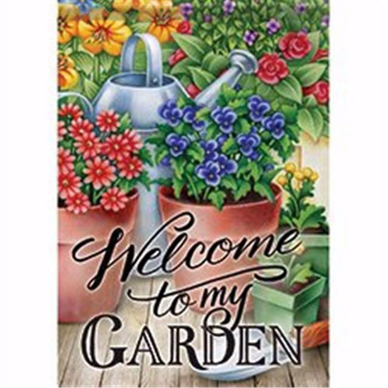 Carson Home Accents Floral Bouquet Garden Flag