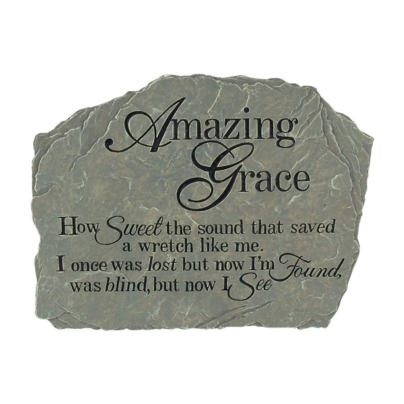 Carson Home Accents Amazing Grace Garden Stone