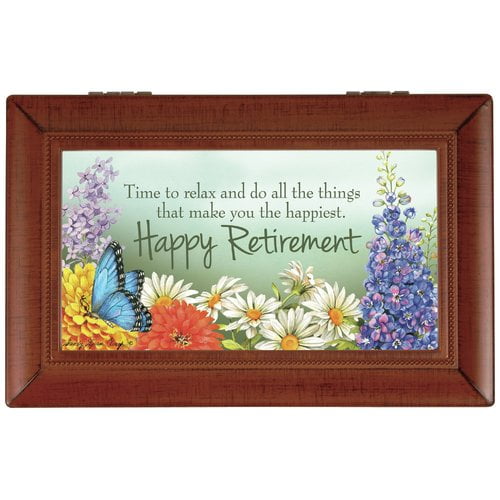 Carson Home Accents Relax Retirement Music Decorative Box