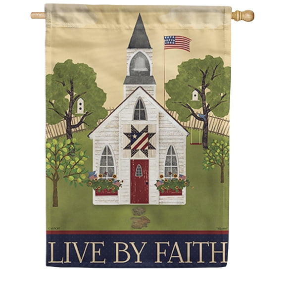 Carson House Flag - Americana Church