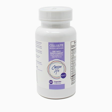 Carson Life Cellulite Detox Capsules, 60 Ct