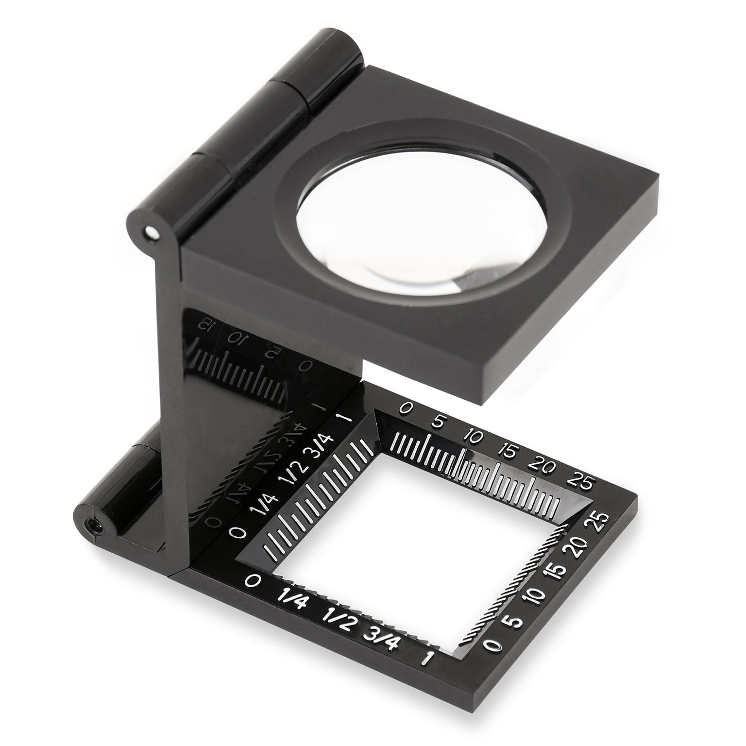 CARSON OPTICAL Carson LinenTest 5x30mm Magnifying Glass, Fold-Out Linen Tester Magnifier (LT-30)