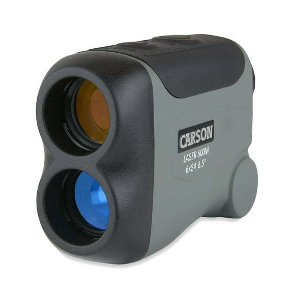 Carson LiteWave Pro 650 Yard 6x Power Laser Rangefinder with Golf Pinseeker & Slope Compensation