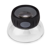 Carson LumiLoupe Plus 5.5x Magnifying Glass, Focusable Stand Loupe Magnifier LO-06