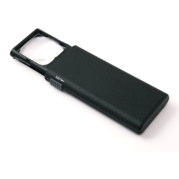 Carson LumiPop Powerful 5x Magnifying Glass LED Slide-Out Magnifier (LP-66)