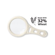 Carson MagnetMag Wheat Magnifier 3x Magnification with 6x Spot Lenses Attaches to Metal Surfaces like Refrigerators