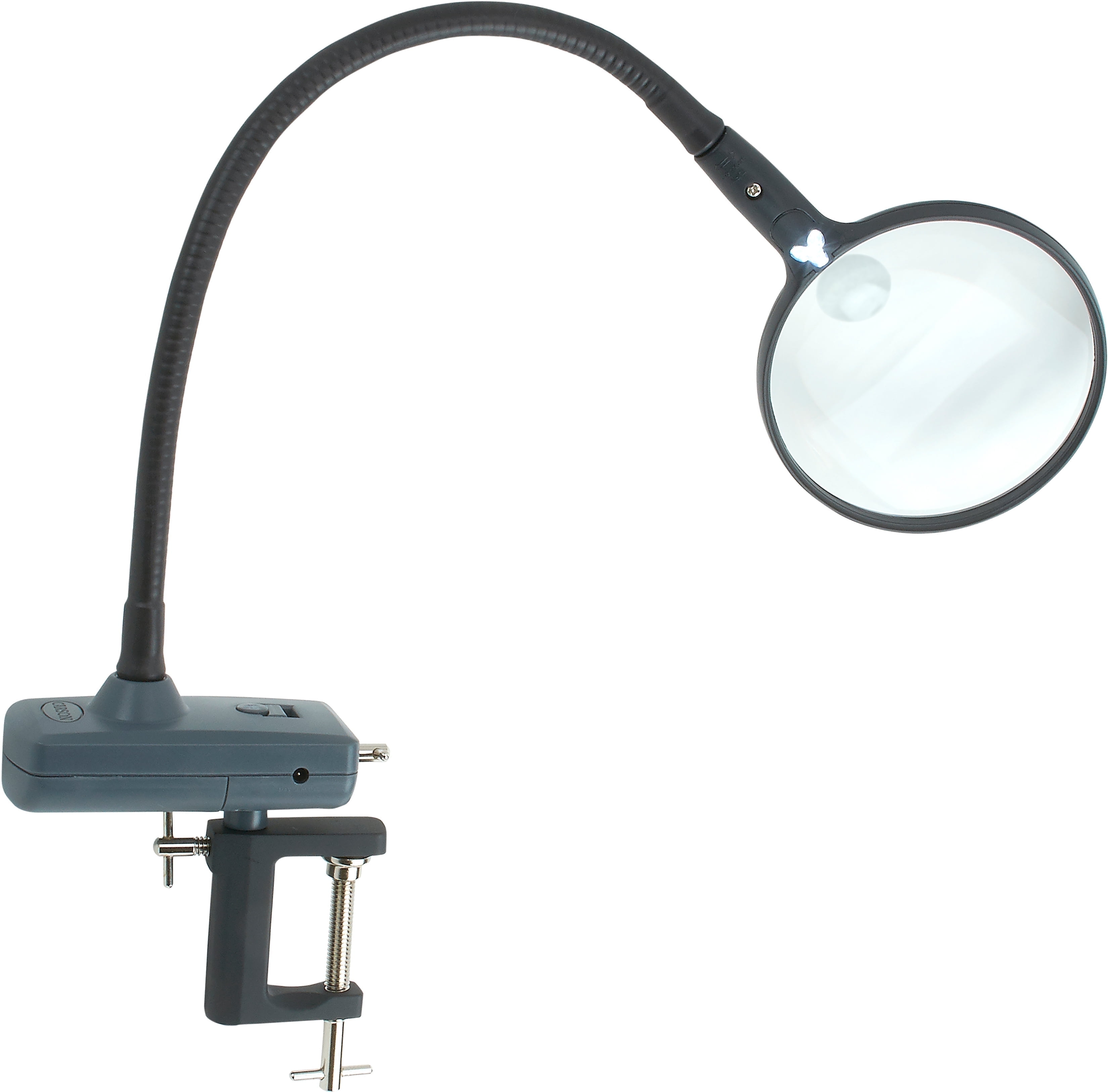 Carson MagniFlex™ Handsfree Magnifier Tabletop Mounted Clamp-On Magnifying Glass