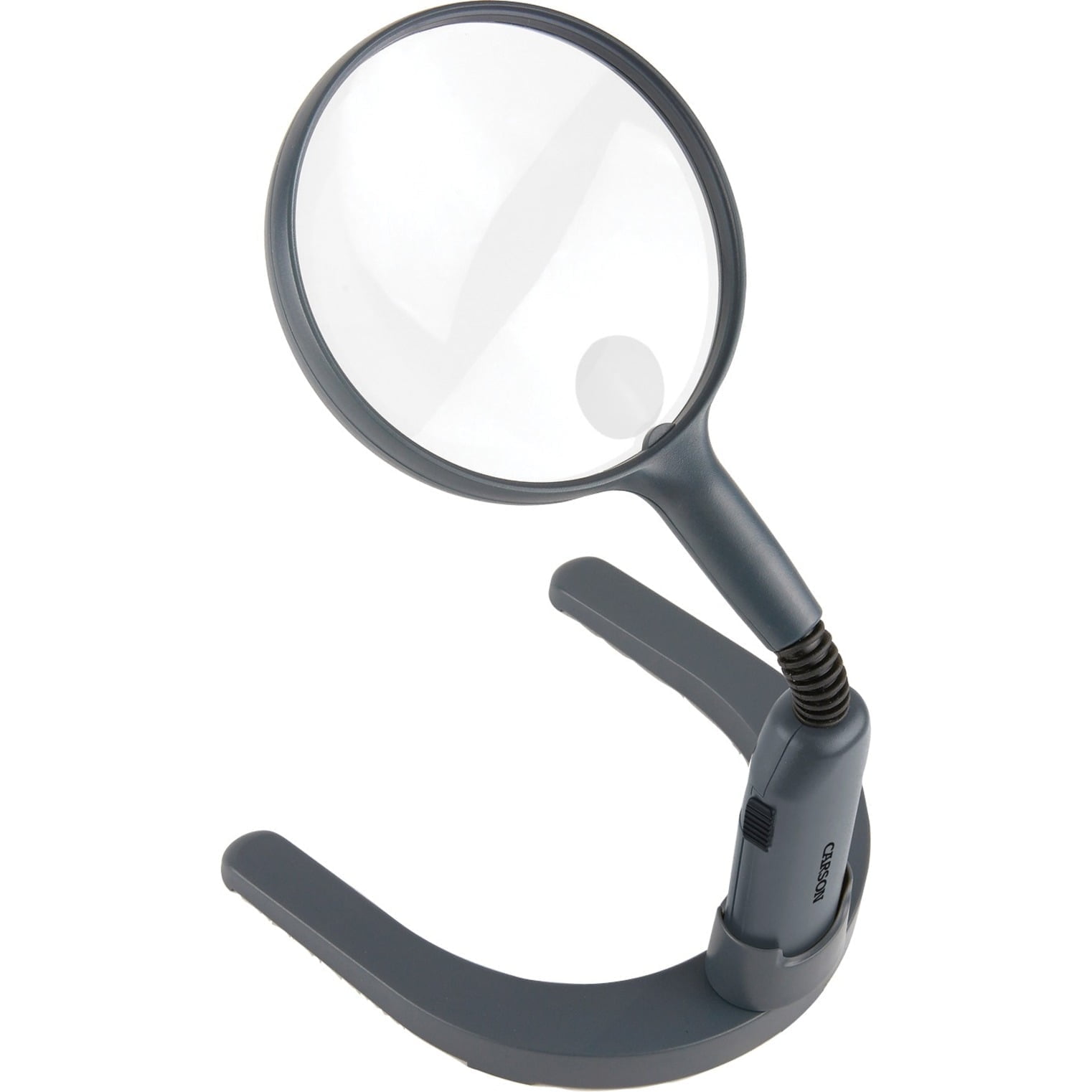 Carson MagniLamp Magnifying Glass with Light, Handsfree or Handheld ...
