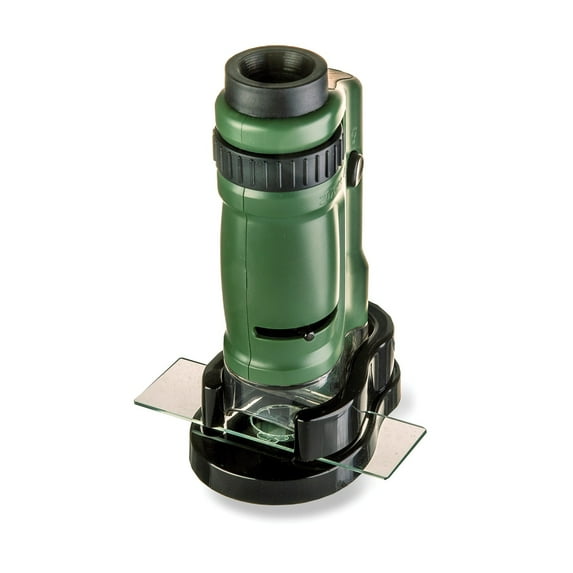 Carson MicroBrite 20x-40x LED Lighted Pocket Microscope