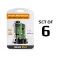 thumbnail image 1 of Carson MicroBrite 20x-40x Zoom LED Lighted Pocket Microscope- 6 Pack, 1 of 8