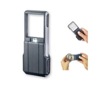 Carson MiniBrite 3x LED Lighted Slide Out Portable Magnifier with Built-In Protective Sleeve