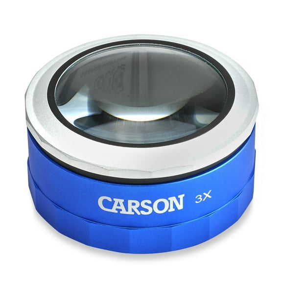 Carson Optical MagniTouch Magnifying Glass, Touch Activated 3x Magnifier (MT-33)