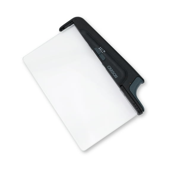 Carson PageGlow Rechargeable LED Paperback Book Light, Detachable Page Clip