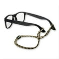 thumbnail image 1 of Carson Paracord Eyewear Retainers- Forest Camo: Tan/Brown/Green/Black Braided Nylon Design, 1 of 8