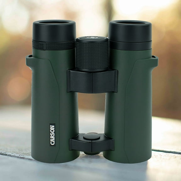 Carson RD Series 10x42mm Open-Bridge Full-Sized Waterproof Binocular