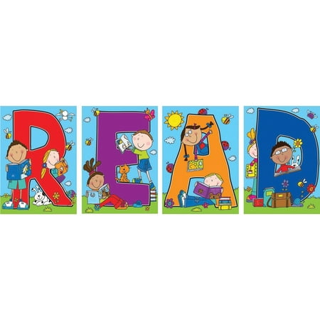 Carson "READ" Bulletin Board Decoration Set