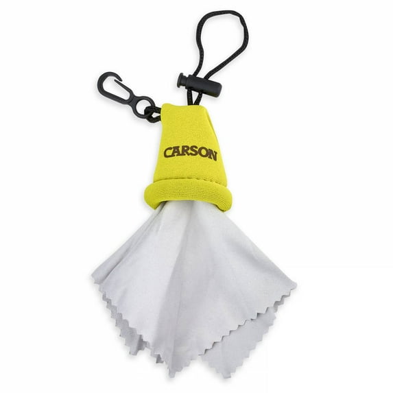 Carson Stuff-It Microfiber Lens and Screen Cleaning Cloth - Yellow (SN-50)