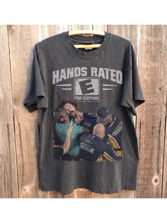 Carson vs Ryan Shirt, Hands Rated E For Everyone T-Shirt, Racing Graphic Tee