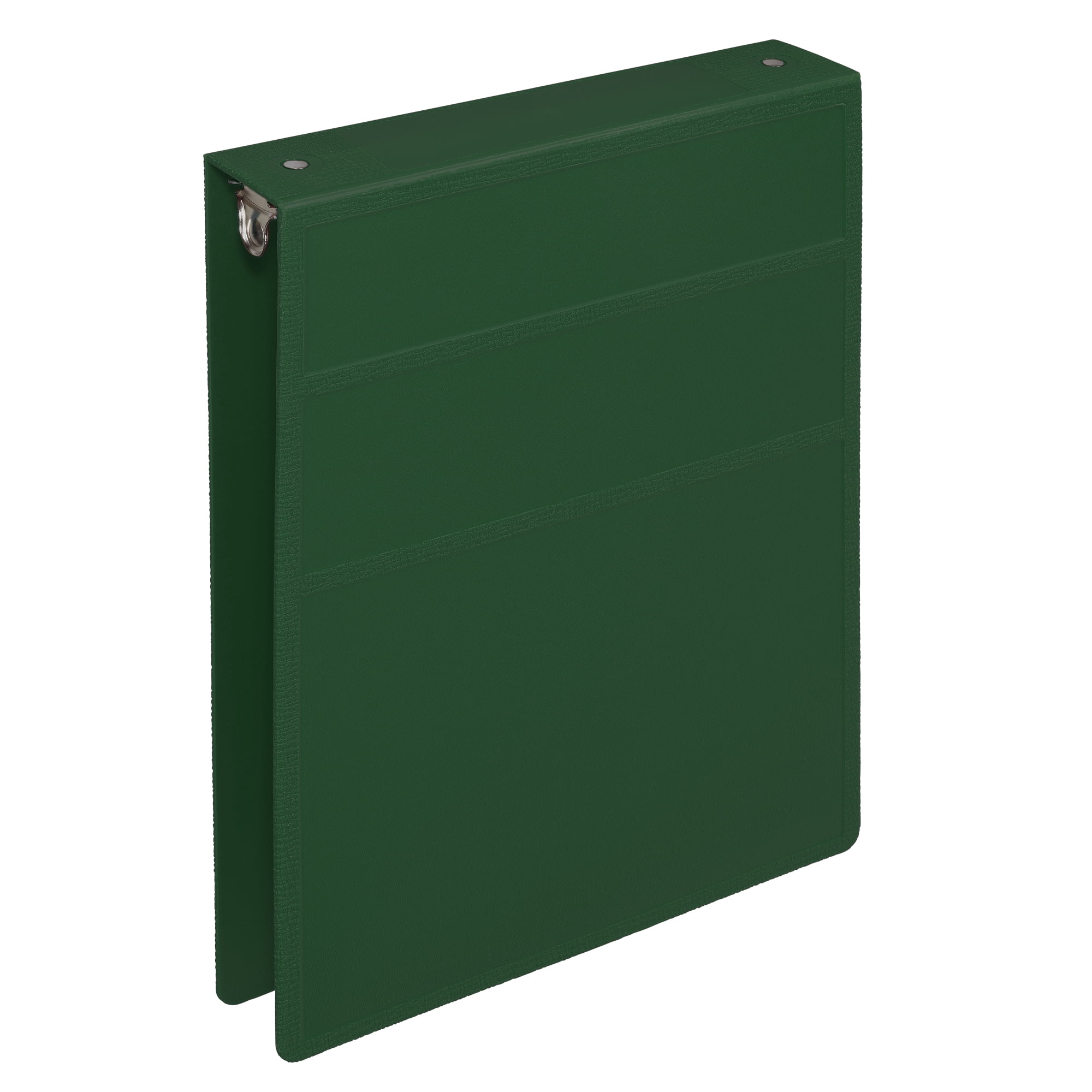 Carstens 1.5-Inch Heavy Duty 3-Ring Binder - Top Opening, Forest Green