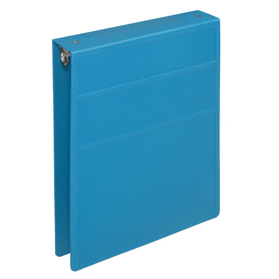 Carstens 1.5-Inch Heavy Duty 3-Ring Binder - Top Opening, Pool Blue